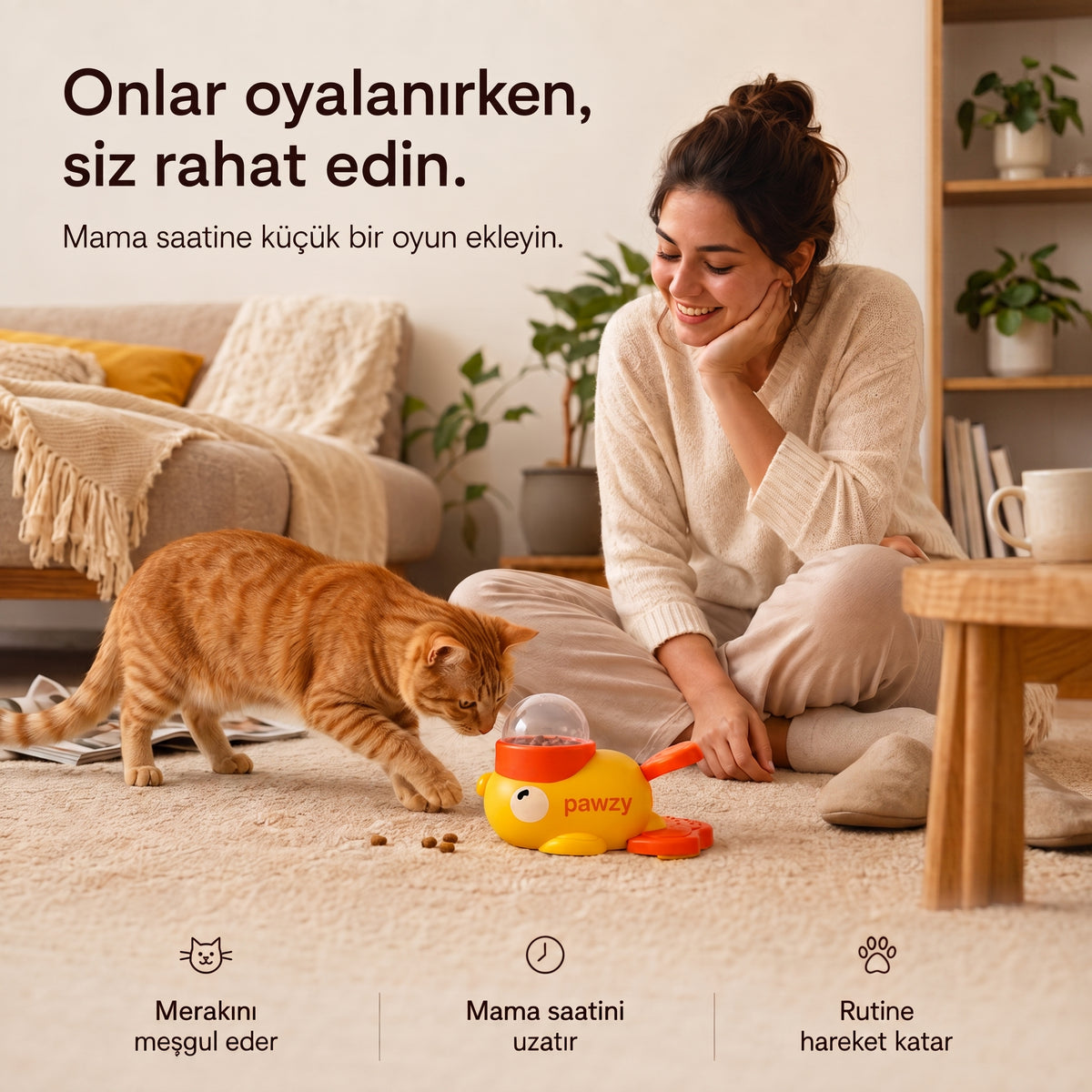 Pawzy™ Yavaş Beslenme Ünitesi