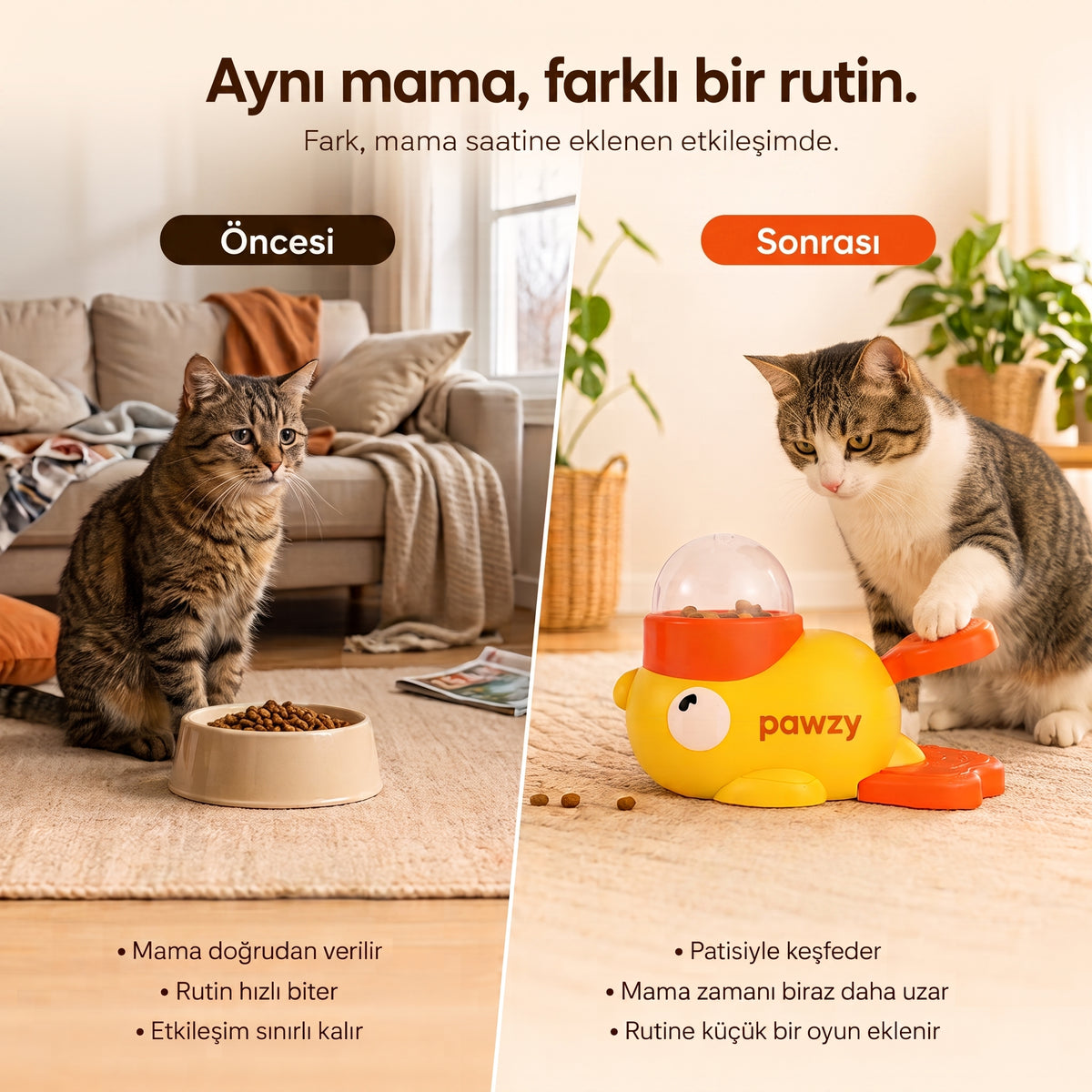 Pawzy™ Yavaş Beslenme Ünitesi